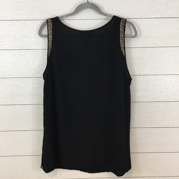 Lane Bryant Sequin Detail Sleeveless Top - Picture 2 of 6